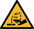 Warnschild-ätzende-Stoffe-Arbeitsplätze-mit-Hochvoltsystemen Warnschild-ätzende-Stoffe-Arbeitsplätze-mit-Hochvoltsystemen